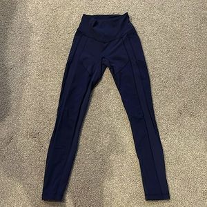 Lululemon size 2 dark purple leggings with pockets